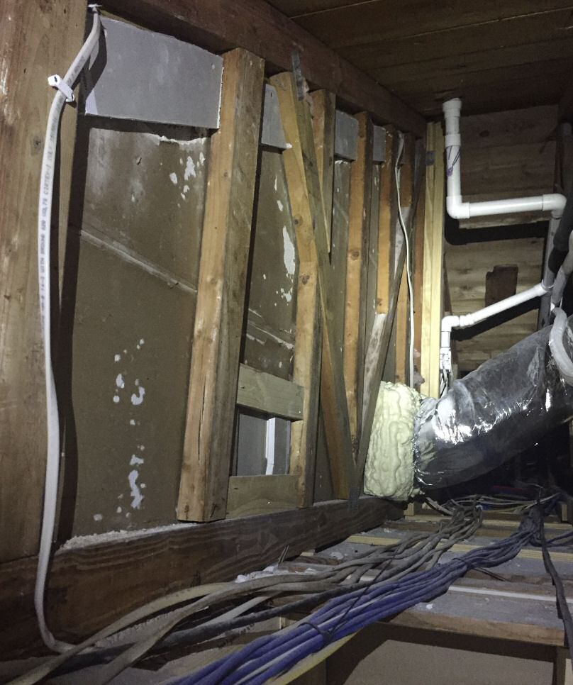 How to insulate attic wall without stud bays GreenBuildingAdvisor